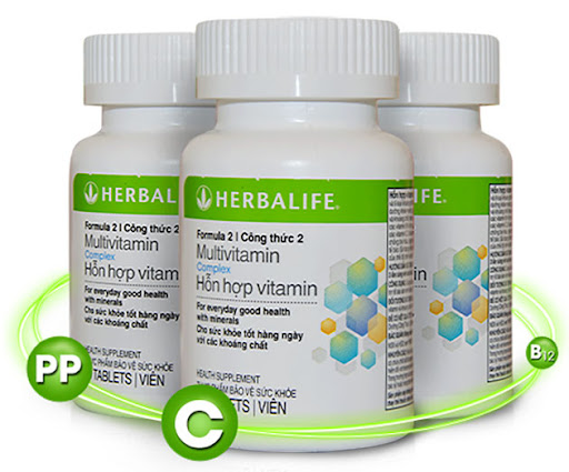 HERBALIFE - Hỗn hợp vitamin công thức 2 (F2): Tăng cường hệ miễn dịch, tốt cho hệ thần kinh, chống lão hóa - HERBALIFE